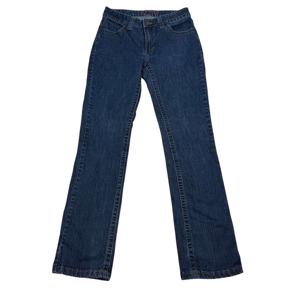 Kimes Ranch Women's Straight Leg Jeans - Dark Blue